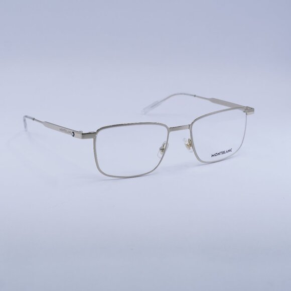 🕶️ New Montblanc MB0146O 002 Eyeglasses - Gold Frame 53mm